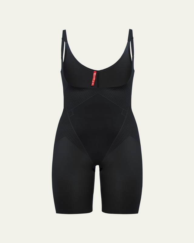 SPANXshape Invisible Open-Bust Mid-Thigh Bodysuit