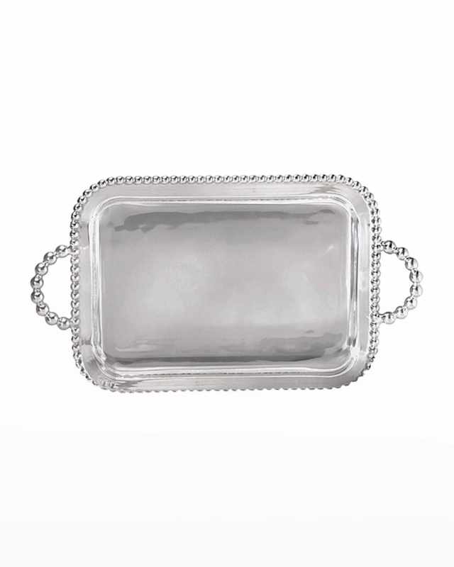 Pearled Service Tray