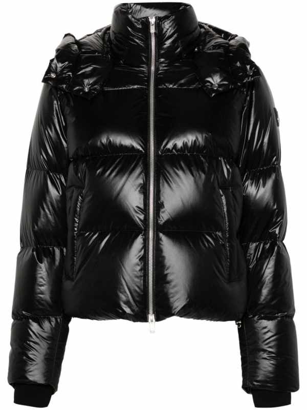 logo-patch jacket
