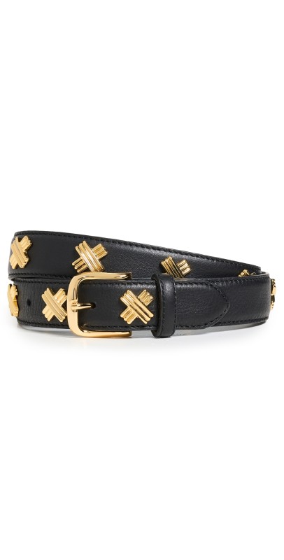 Aureum No. 13 Stud Belt Black/Gold