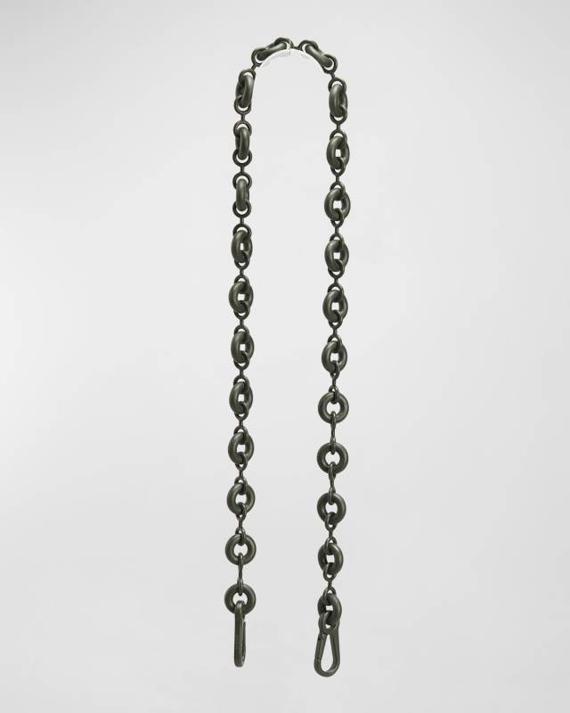 Donut Chain Strap in Brass