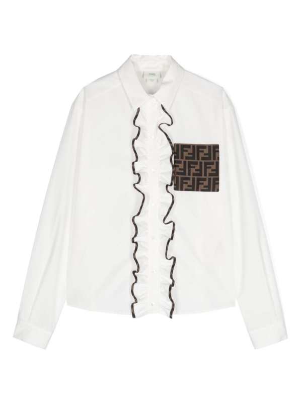 Zucca monogram detail shirt