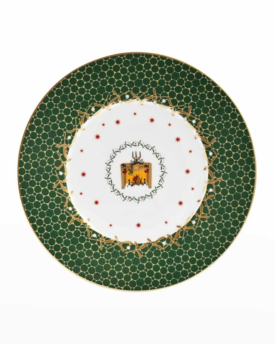 Green Fire Salad Plate