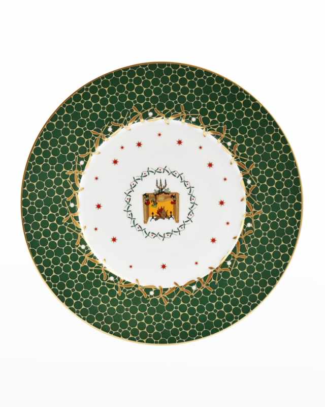 Green Fire Salad Plate