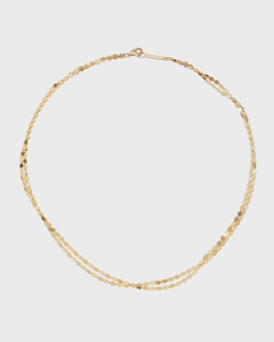 Double Strand Petite Nude Choker