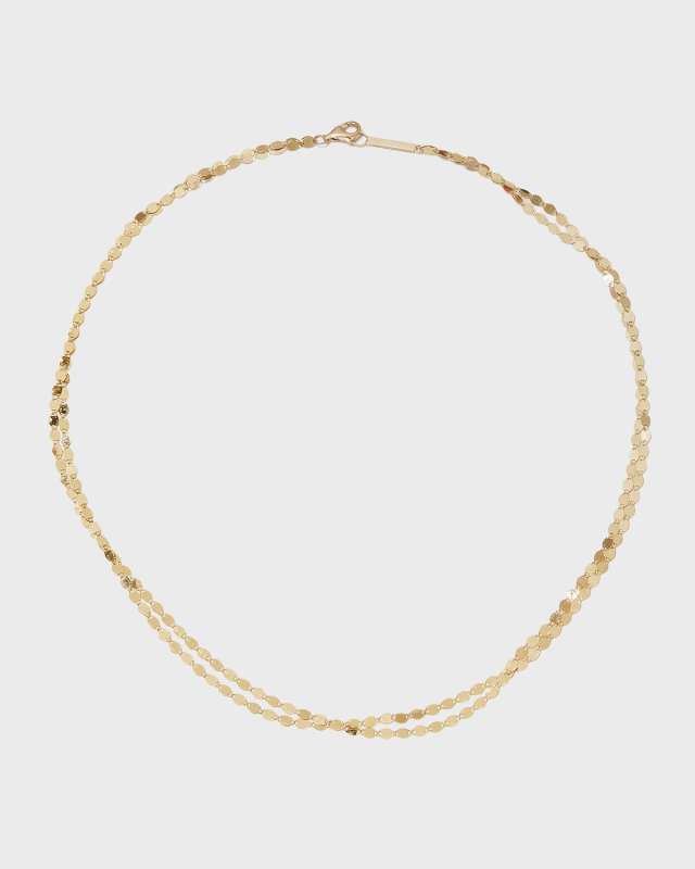 Double Strand Petite Nude Choker