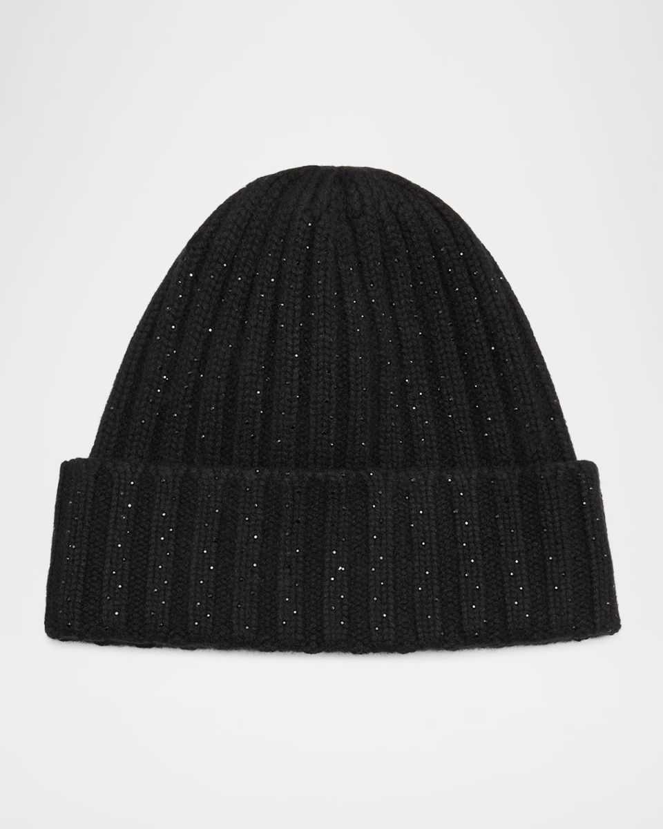 Cashmere Ribbed Beanie