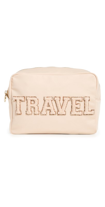 Stoney Clover Lane Travel Large Pouch Sand