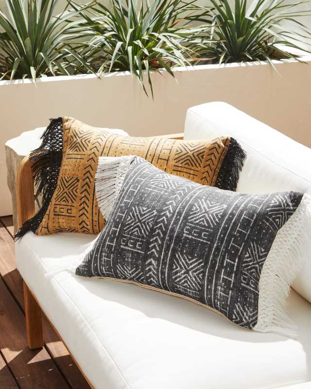 Seydou Fringe Decorative Pillow