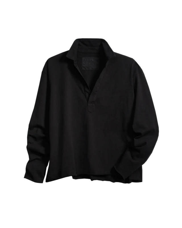 Black Patrick Popover Henley