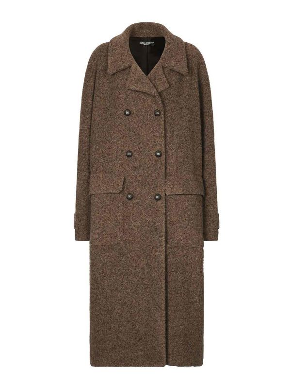 Dolce & Gabbana Manteau Court - Blanc