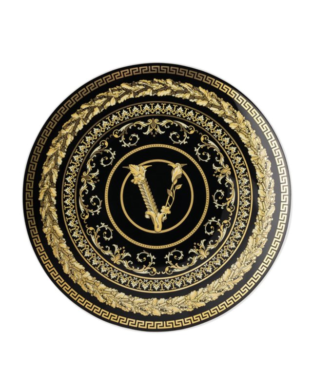 Virtus Gala Black Bread & Butter Plate