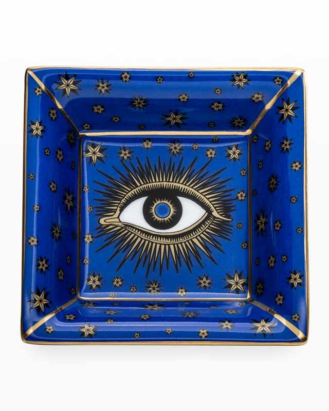 Evil Eye Square Trinket Tray