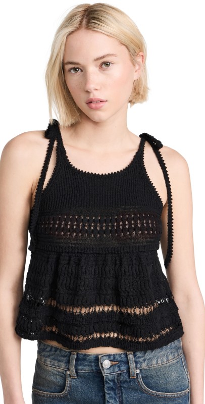 Isabel Marant Étoile Jilma Top Black