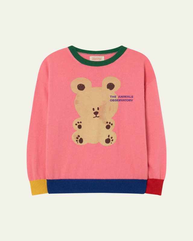 Kid's Bull Graphic Sweater, Size 2-12