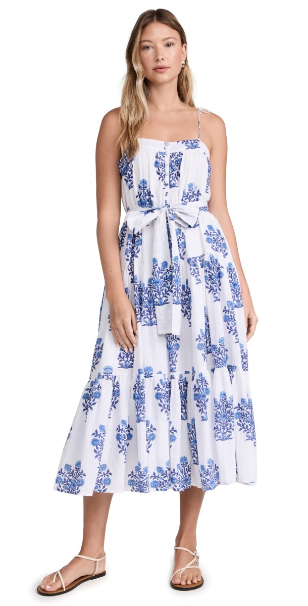 Marea Camille Dress Blue Floral