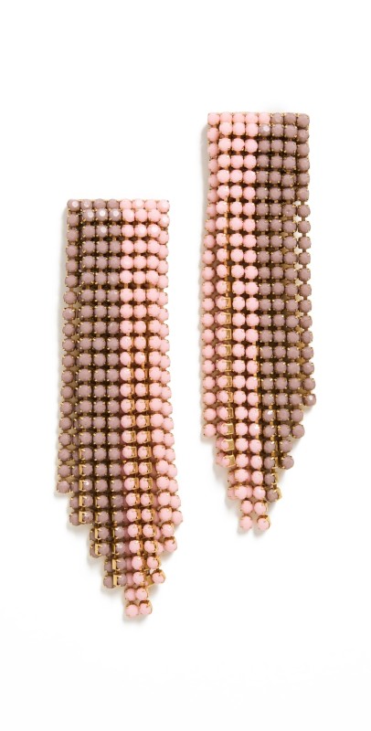 Deepa Gurnani Rayla Earrings Pink