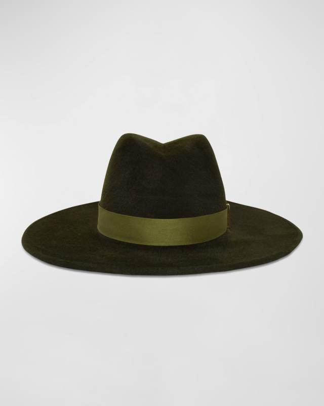 Jeanne Olive Felt Fedora
