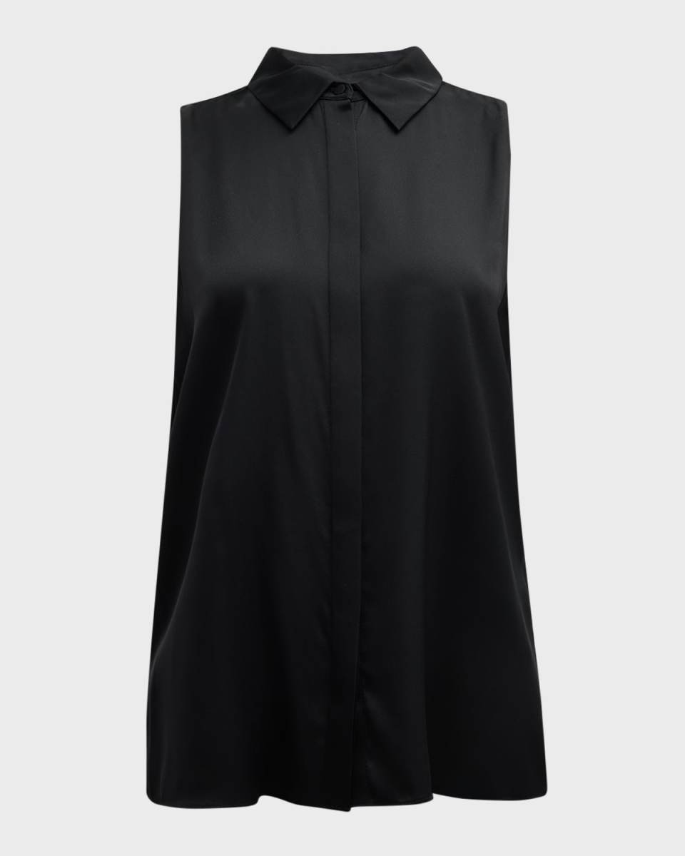 Celine Sleeveless Georgette Blous