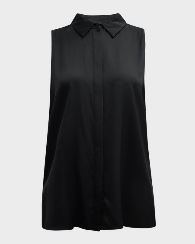 Celine Sleeveless Georgette Blous