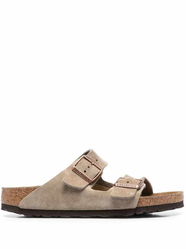 Arizona suede slip-on sandals