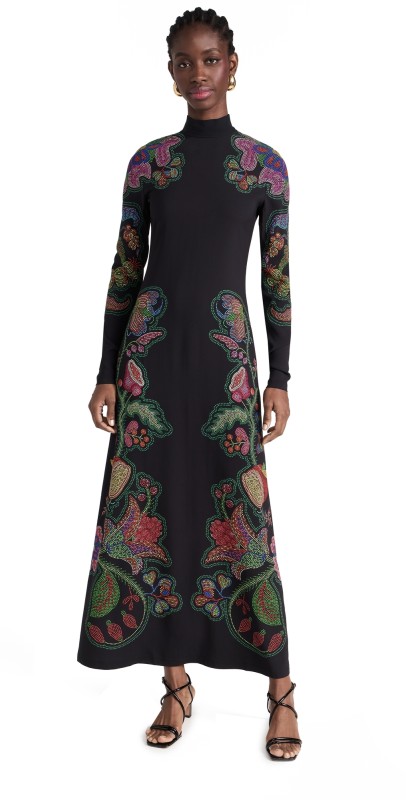 La Double J Halle Dress Grenadilla Placée