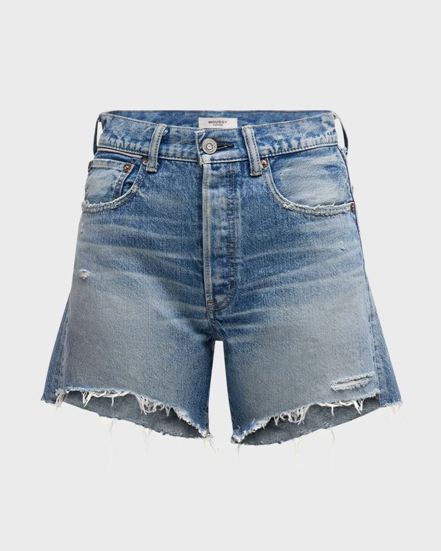 Graterford Distressed Denim Shorts