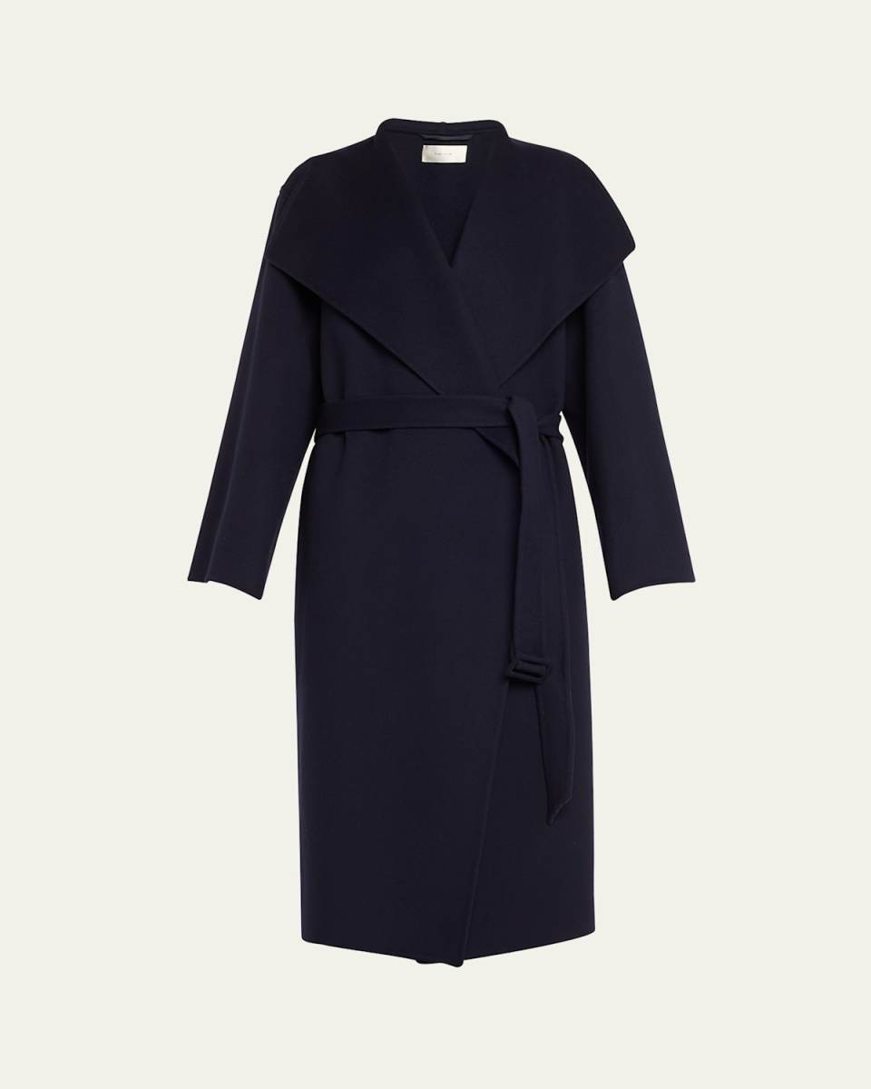 Hailey Belted Wool Cashmere Coat