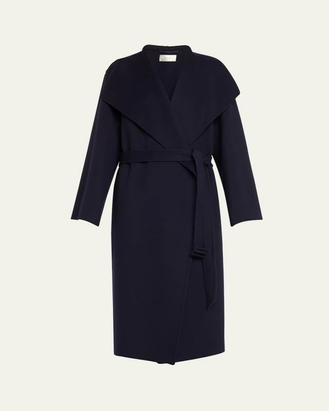 Hailey Belted Wool Cashmere Coat