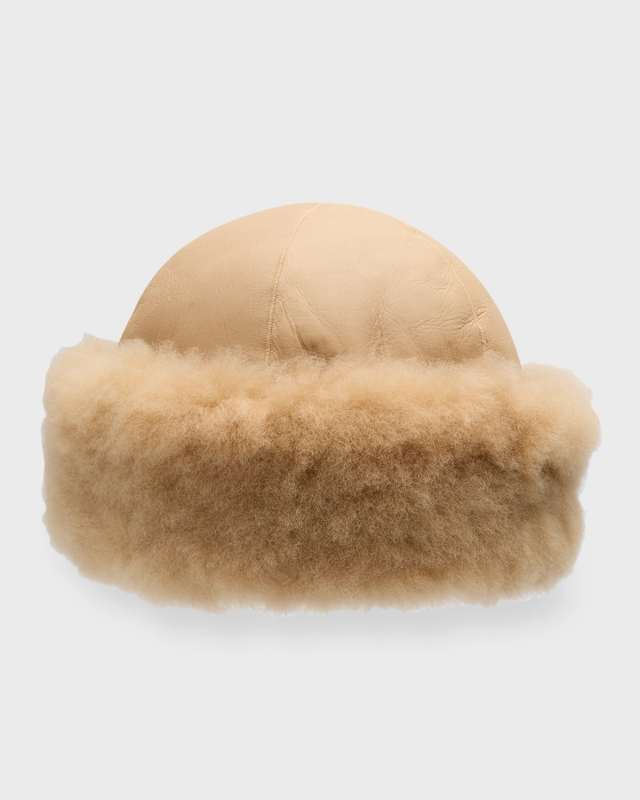Colbacco Shearling & Leather Bean