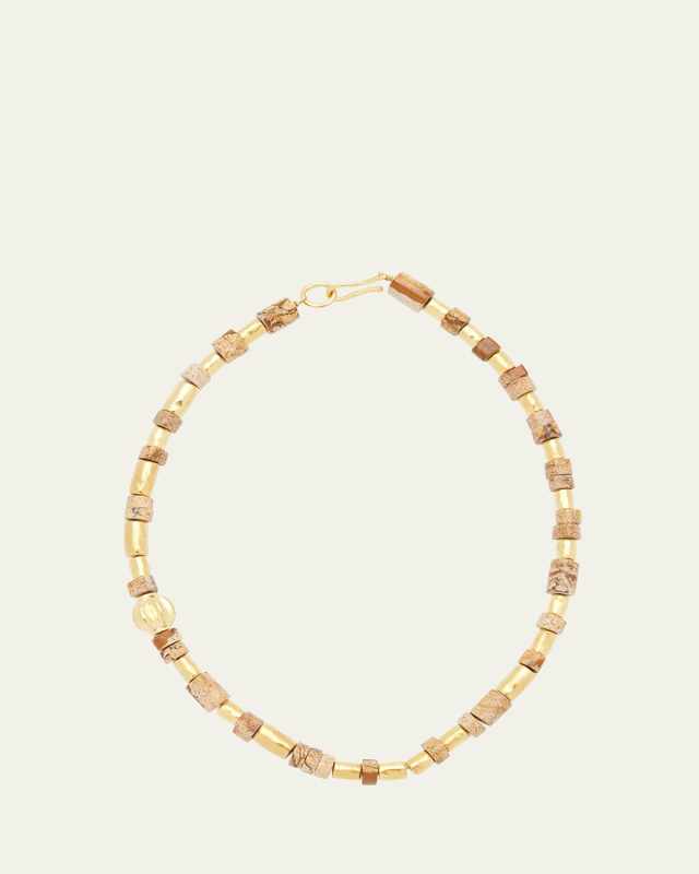 Valentine Necklace with Jasper