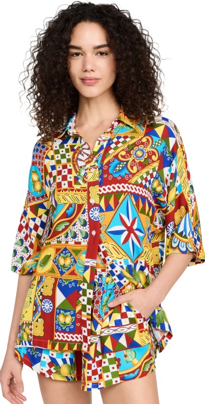 Seven Wonders Venus Shirt Phaedra Print