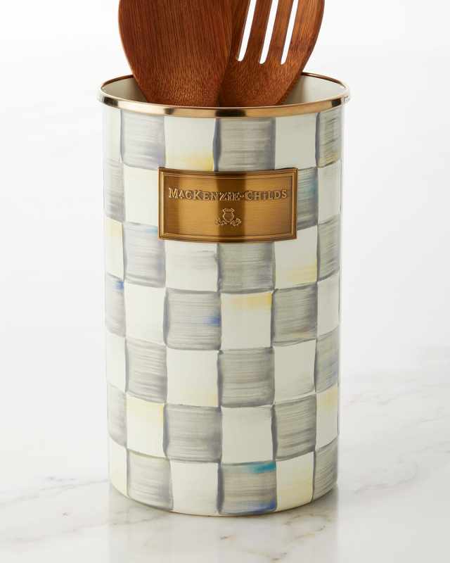 Sterling Check Utensil Holder