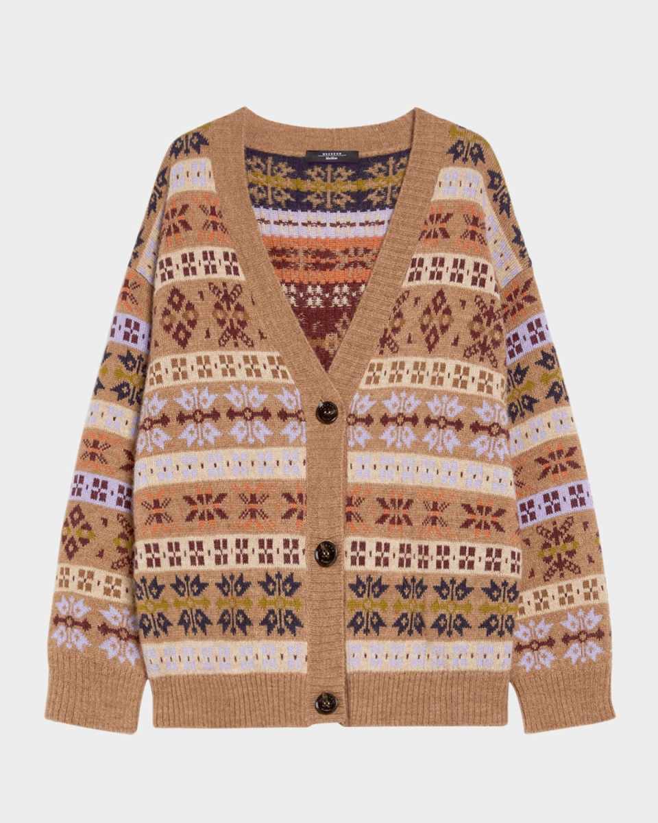Eccelso Geometric Intarsia Sweat