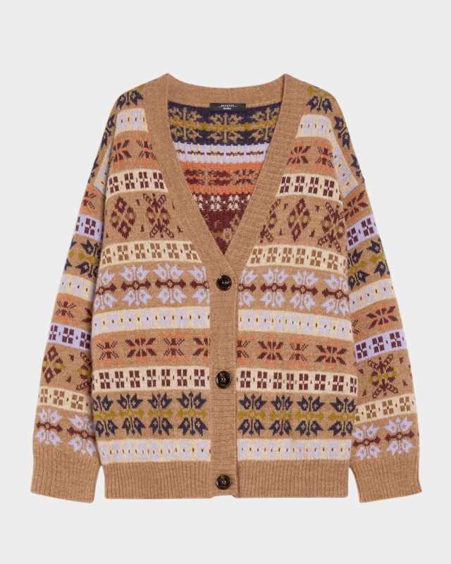 Eccelso Geometric Intarsia Sweat