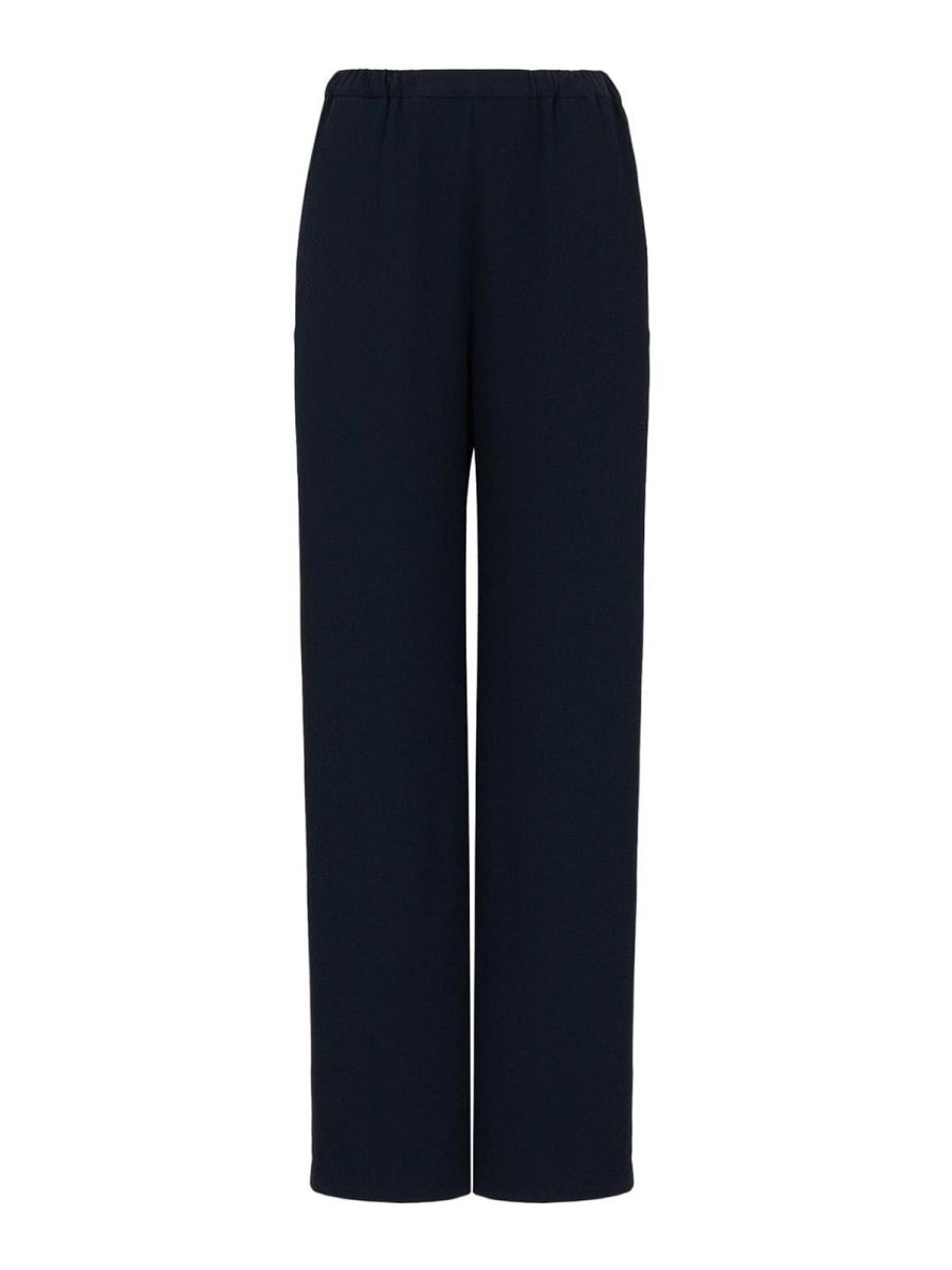 Emporio Armani Pantalon Couturier - Bleu