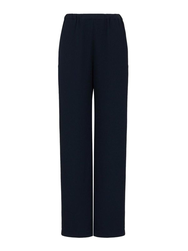 Emporio Armani Pantalon Couturier - Bleu