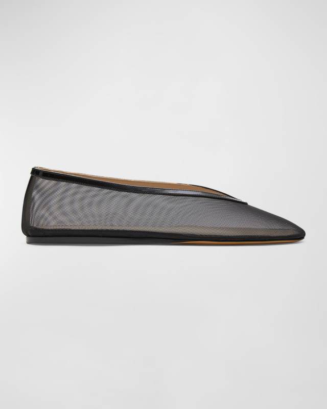 Luna Mesh Ballerina Flats