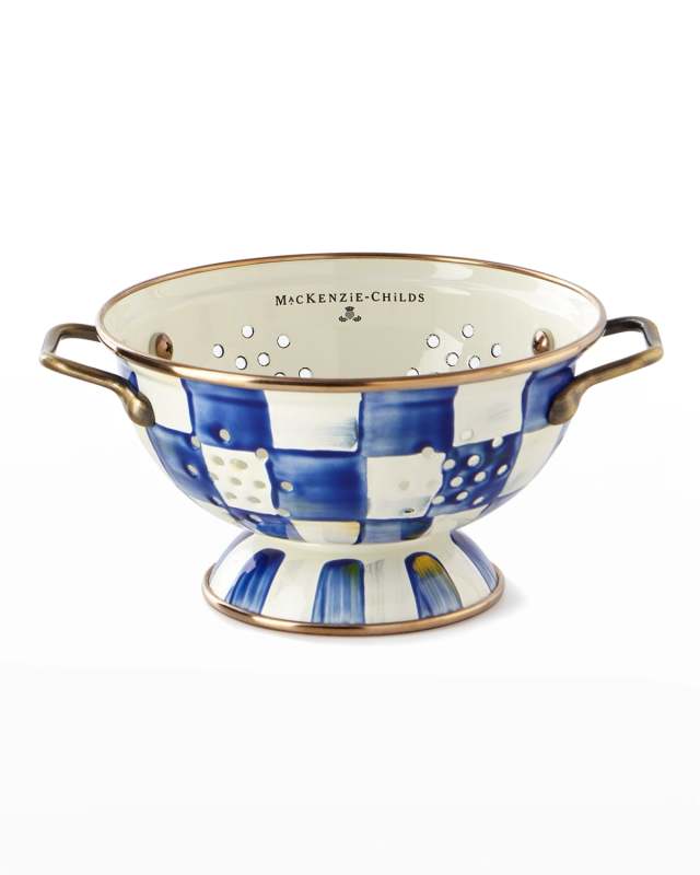 Royal Check Small Colander