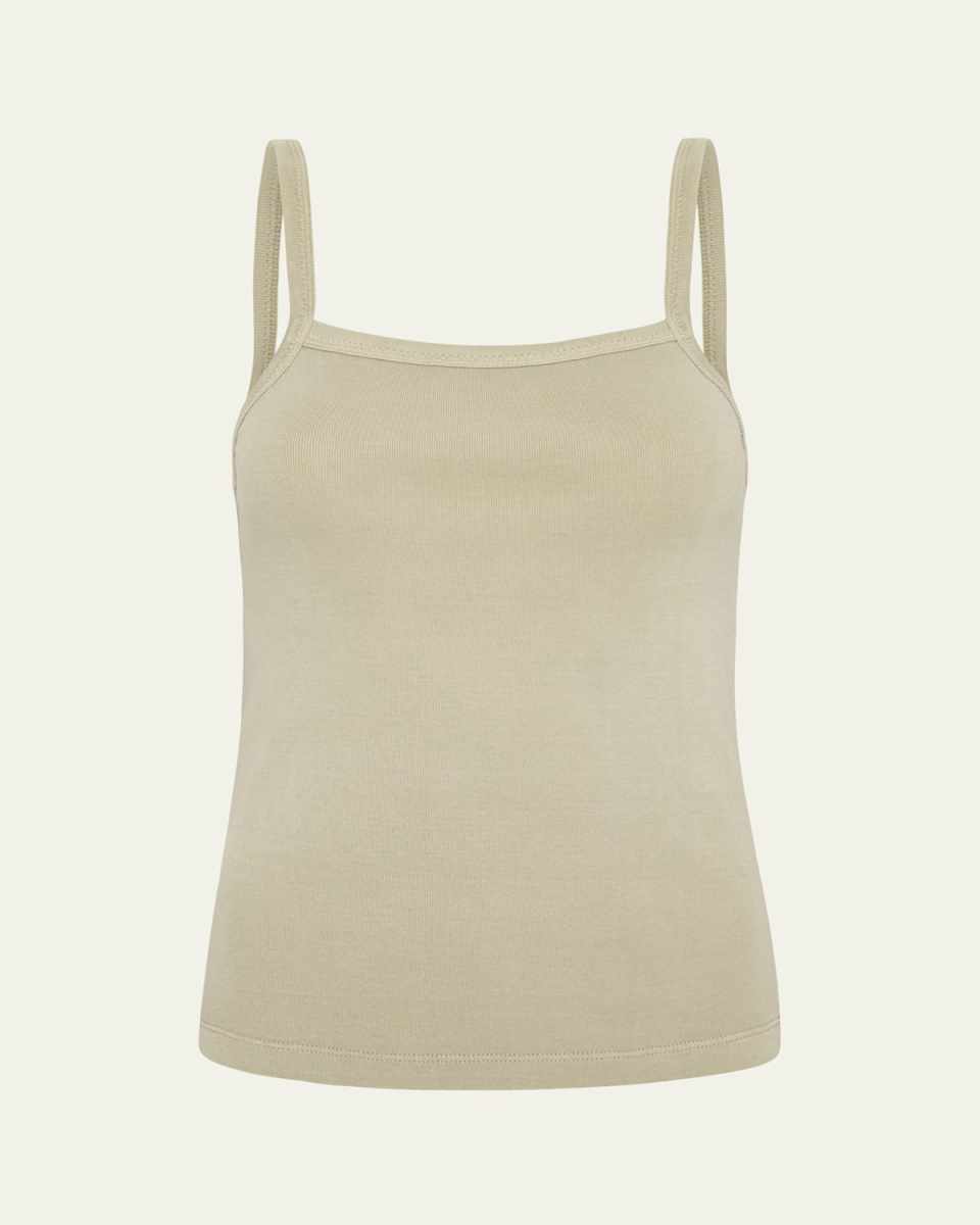 Square-Neck Tank Top