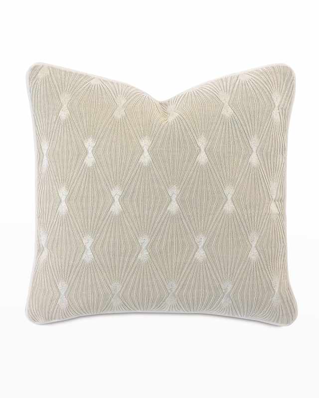 Palisades Embroidered 22" Decorative Pillow