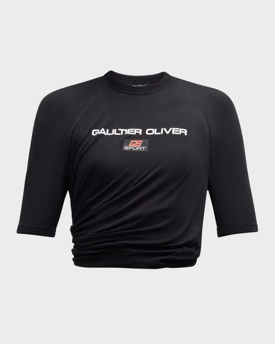 Logo Twisted Jersey Ringer T-Shirt