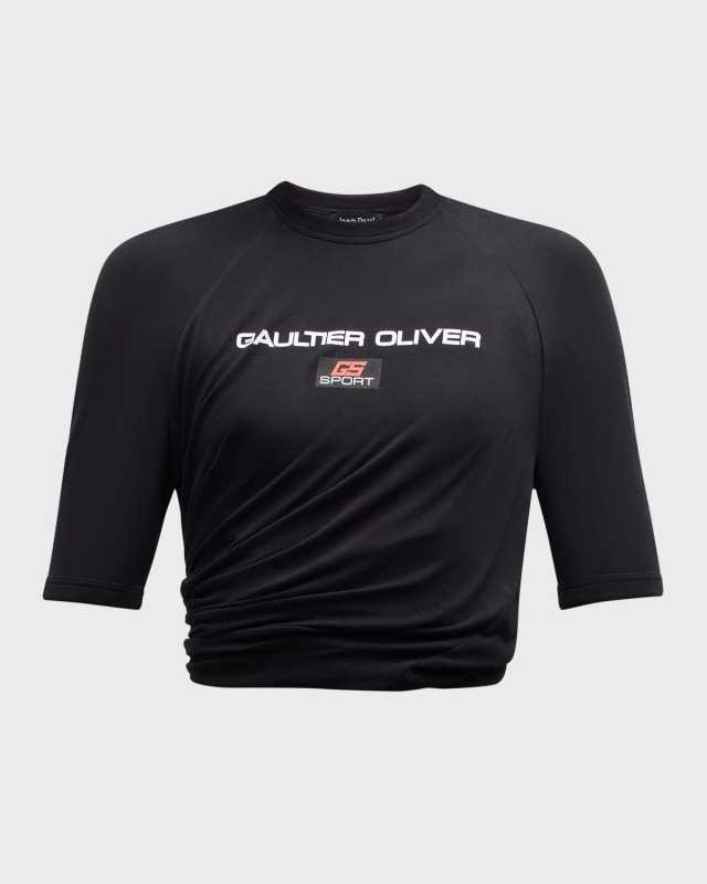 Logo Twisted Jersey Ringer T-Shirt