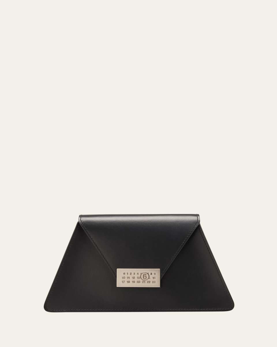 Numeric Medium Calfskin Shoulder Bag