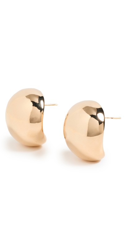 SHASHI Serena Gold Stud Earrings Gold
