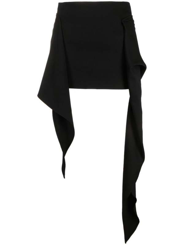 Riley asymmetric miniskirt