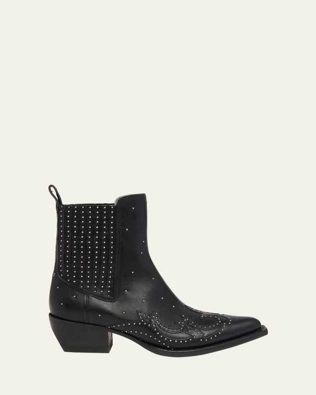 Debbie Beatles Studded Chelsea Boots