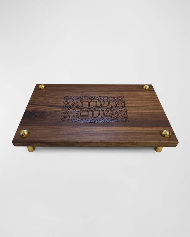 Shalom Hanukkah Challah Board by Joy Stember