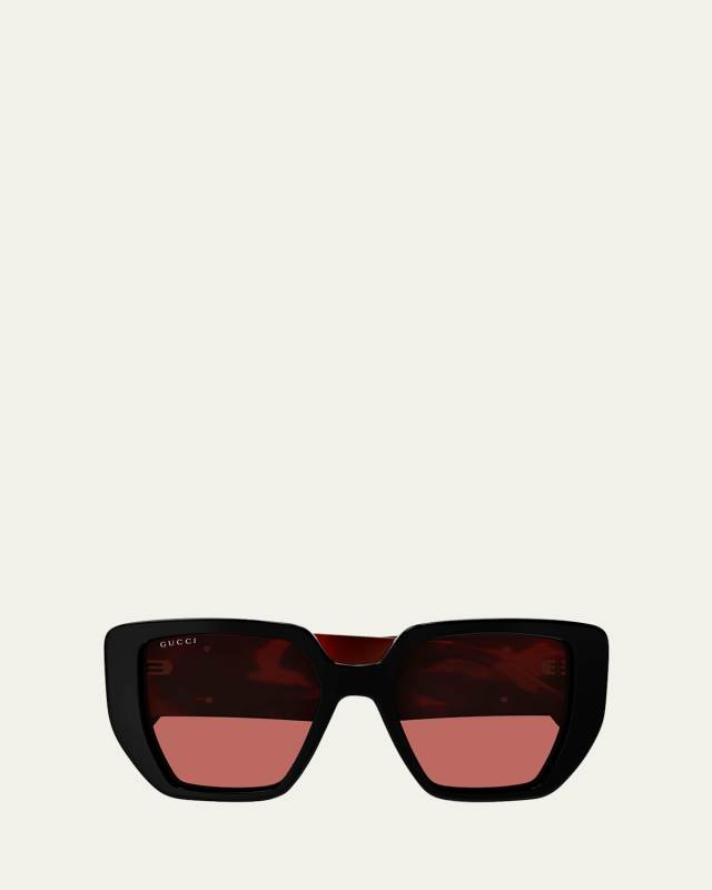 GG Recycled Acetate Butterfly Sunglasses