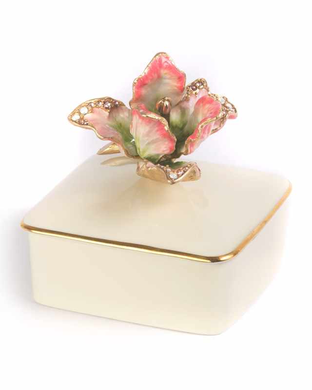 Tulip Porcelain Box
